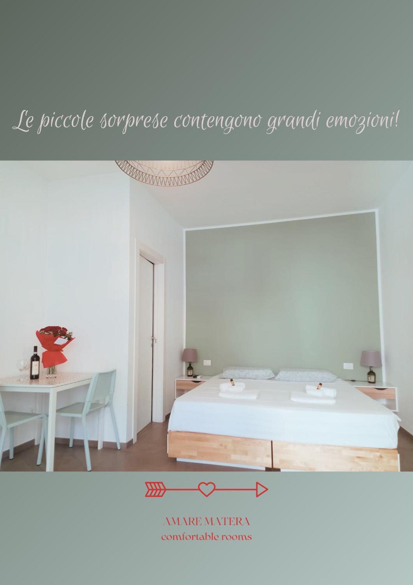 Amare Matera Comfortable Rooms Kültér fotó